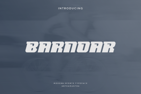 Barnoar: The Dynamic Sports Font for Modern Design