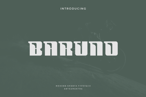 Baruno: Bold Sports Font for Impact
