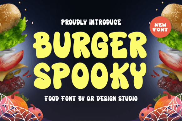 Burger Spooky: The Playful Display Font That Adds Joy to Your Designs
