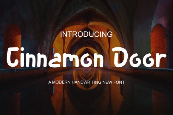 Cinnamon Door: The Bubbly Display Font That Brings Joy to Design