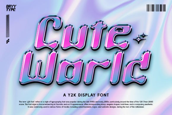 Cute World: Strategic Typography for Modern Brand Engagement