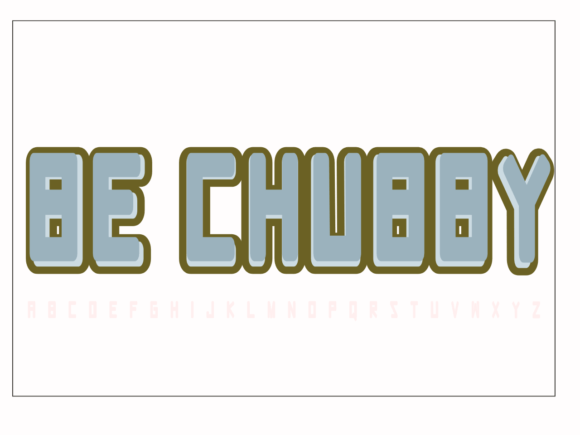 Embracing the Joy of Design with Bechubby: A Friendly Display Font for Every Occasion