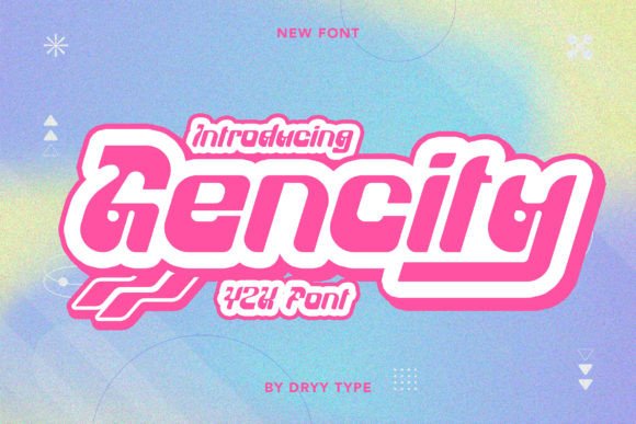 Embracing the K-Pop Aesthetic: Why Gencity Typeface is the Design Trend of the Year