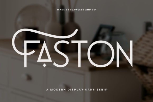 Faston: Redefining Visual Hierarchy in Modern Display Typography