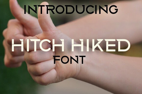Hitch Hiked: Strategic Typography for Impactful Visual Communication