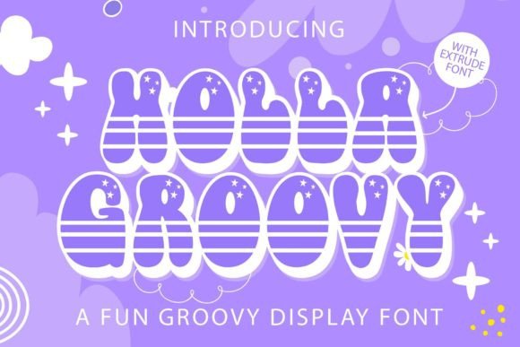 Holla Groovy: The Retro Display Font for Modern Design