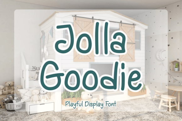 Jolla Goodie: Friendly Font for Creative Projects
