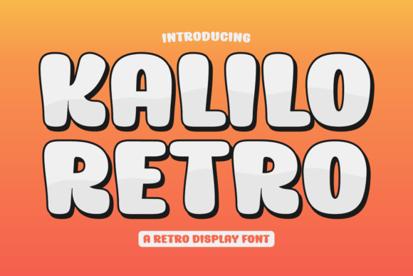 Kalilo Retro: Vintage Serif Font Guide