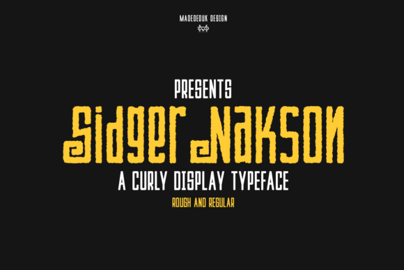 Sidger Nakson: Mastering the Balance of Geometric Precision and Organic Texture in Modern Typography