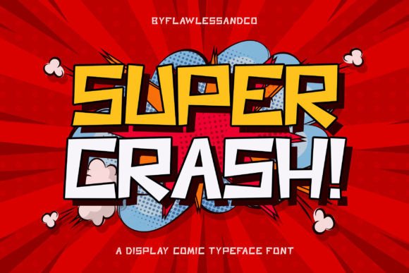 Super Crash: Elevating Design with Whimsical Typography