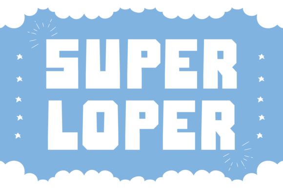Super Loper: Joyful Display Typography