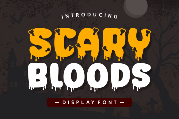 Unleash the Terror: Transforming Halloween Projects with Scary Bloods Typography