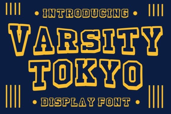 Varsity Tokyo: Mastering Bold Typography for Winter and Holiday Branding